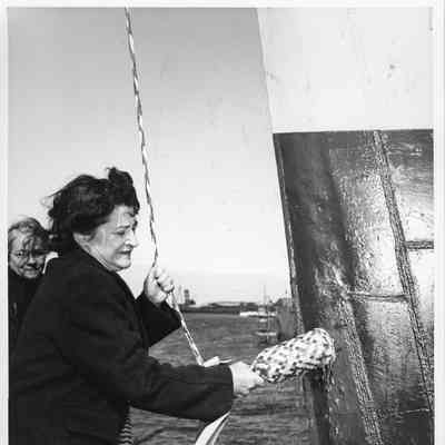 Mrs. Victor Reynolds christening of PF-67