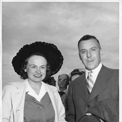 Mrs. George Reeke and Mr. Reeke
