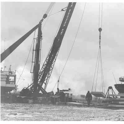 Buddy at shipyard