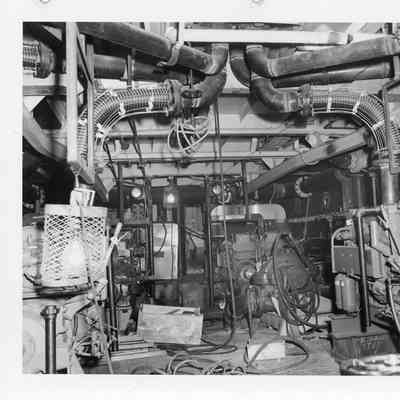 Engine room of Chicago Fire Boat