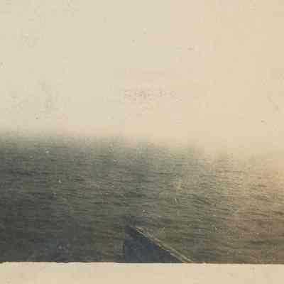 Foggy shoreline in Glencoe 1919