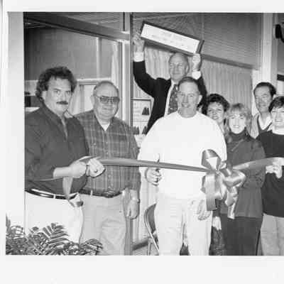 9 people at PBI Maritime Office 1995