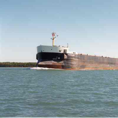 Freighter Paterson underway