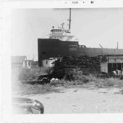 J.A. Campbell docked August 1961