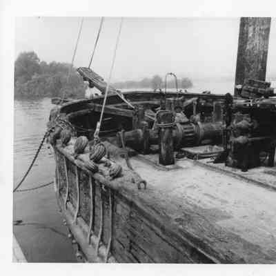 view of gears and other equipment on the Alvin Clark