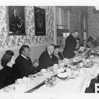 Christening dinner of Chicago Fireboat in Sturgeon Bay 1949