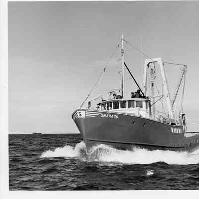 Smaragd underway September 30, 1966