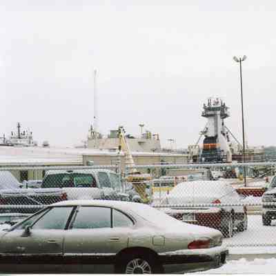 Innovation, Samuel De Champlain, and Pathfinder at Bay Shipbuilding 2006