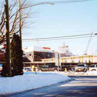 Adam E. Cornelius winter layup at Bay Shipbuilding 2005