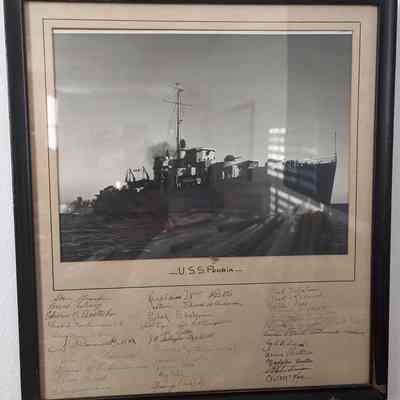 Framed photo of PF-67 Peoria