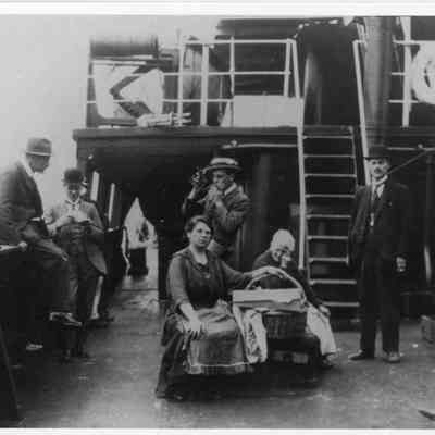 Passengers on a ship