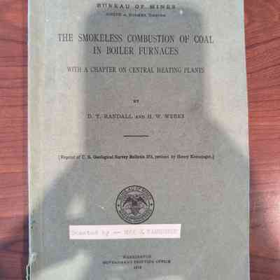 The smokeless combustion of coal in Boiler Furnaces