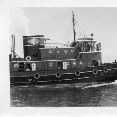People onboard John Roen IV underway