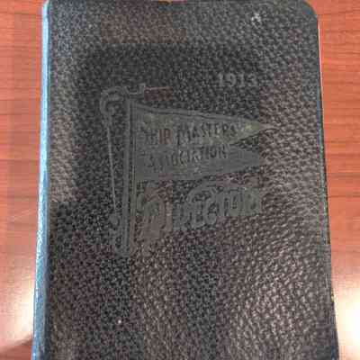 Ship Masters Assocation 1913 Directory
