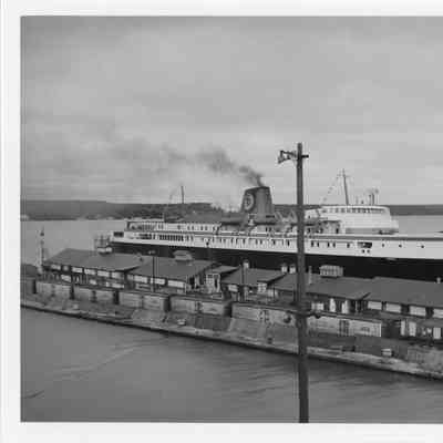 Spartan docked at Christy Corp
