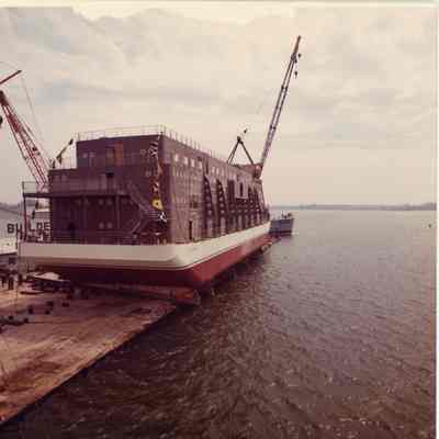 PBI New England Aquarium Discovery at start of launch