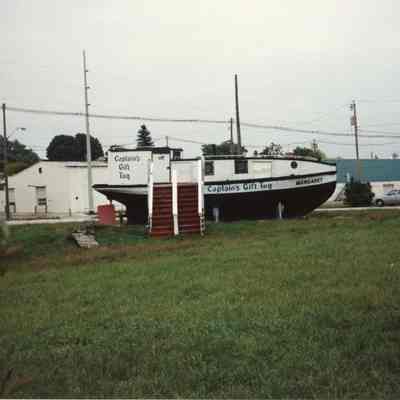 Fishing tug Margaret on display in Sturgeon Bay 1991