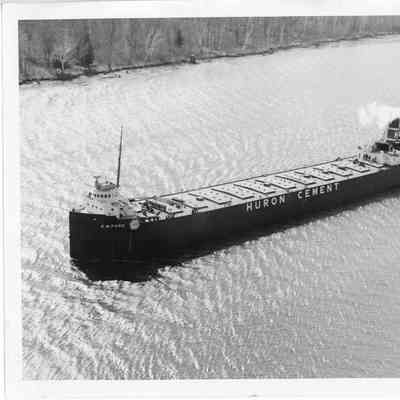 E.M. Ford from Huron Cement underway