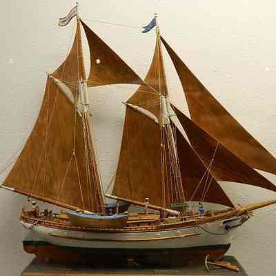 Anchorage Ship Model