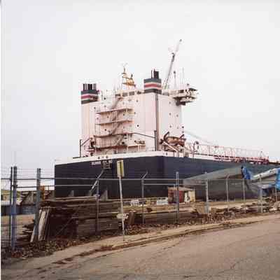 Burns harbor at Bay Shipbuilding