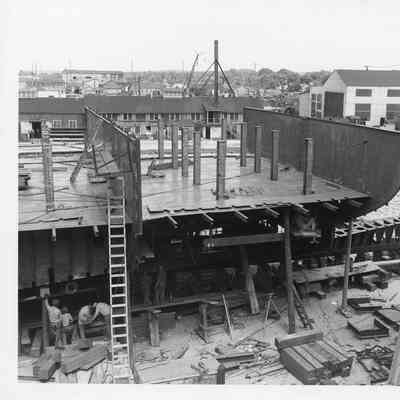 Badger under construction at Christy Corp August 1, 1951
