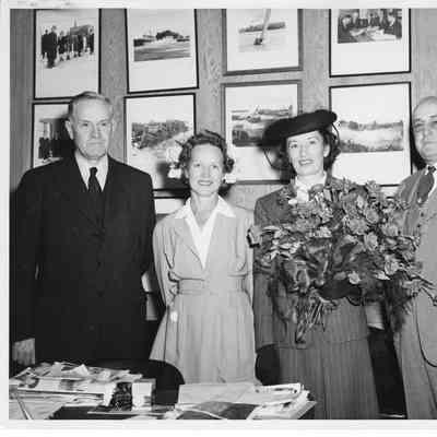 Alva, Sydney, L.D. and Mr. Smith