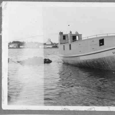 Fishing tug Silver Spray docked at Sturgeon Bay Boat Works