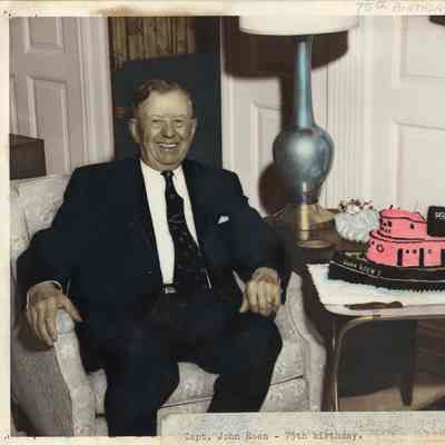 Captain John Roen 75th birthday