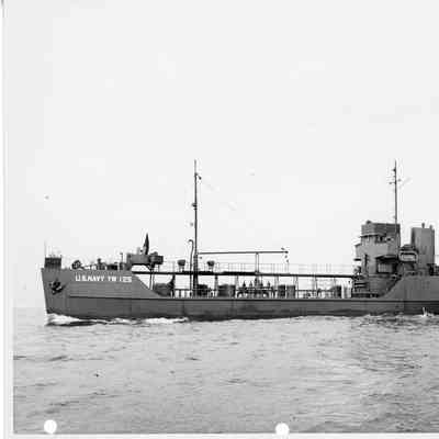 US Navy YW-125 water tanks 1945