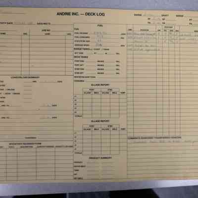 John Purves Ship Log