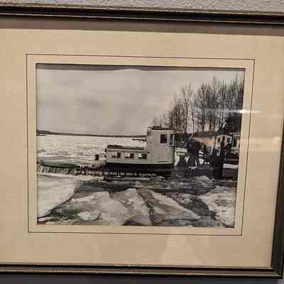Framed Sturgeon Bay Shipbuilding and Dry Dock Co. Vessel Photographic Print