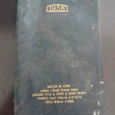 1958 Walter W. Kerby Etc. book of fishing