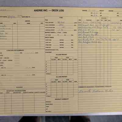 John Purves Ship Log