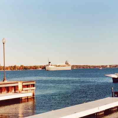 Cuyahoga pass through Sturgeon Bay 2001