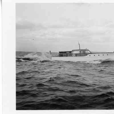 Peterson Boat Works pleasure craft underway