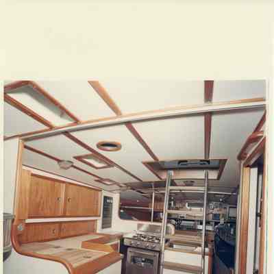 Galley of Aura looking toward navigation console