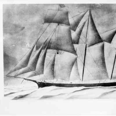 Drawing of Tanner underway