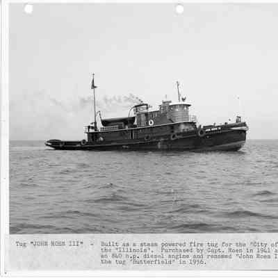 Tug John Roen III at sea