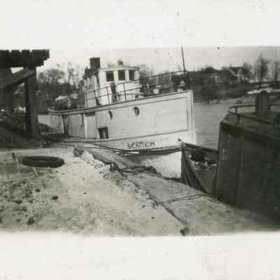 Fish Tug Search docked