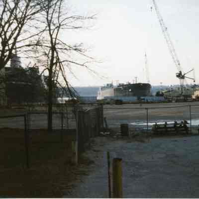Oil barge Seneca at Bay Shipbuilding 2000