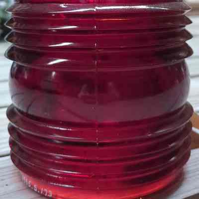 Red Glass Lens