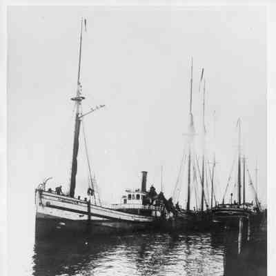 H. Houghton docked