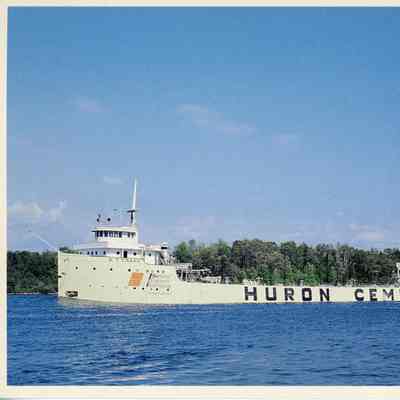 Freighter S.T. Crapo on the St. Mary's River