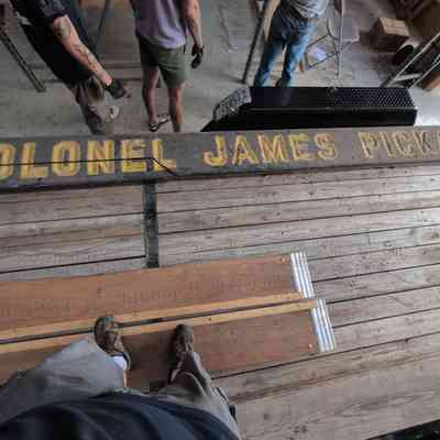 Colonel James Pickands Nameboard