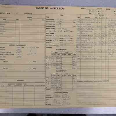 John Purves Ship Log