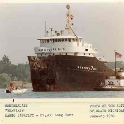 Montrealais with badly crashed front end 1980