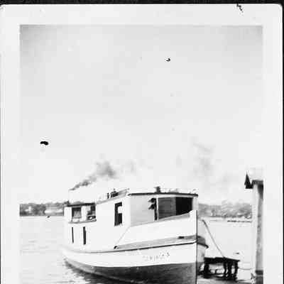 Allie fishing boat in water