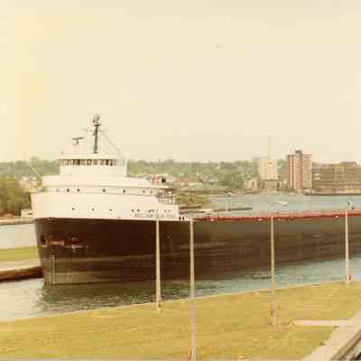 Freighter William Clay Ford at Soo Locks June 1981