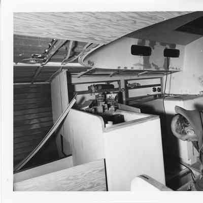 Yankee Girl interior under construction