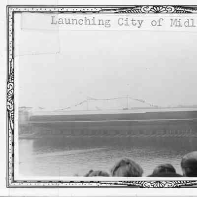 City of Midland launching 1940